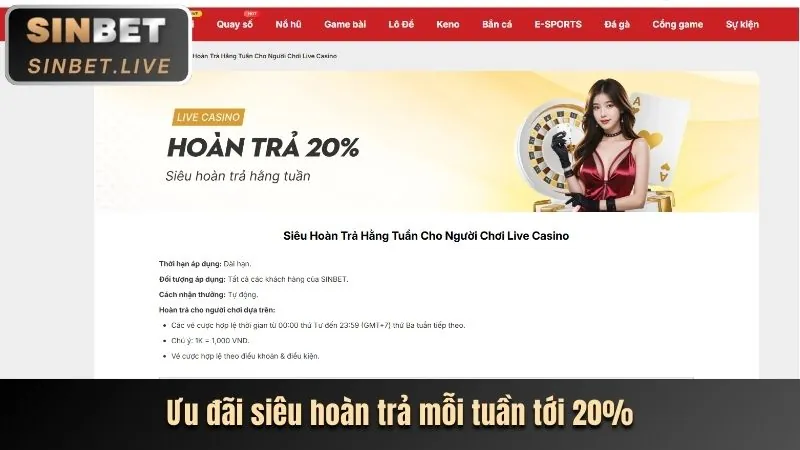Thưởng Nạp Lại Hàng Tuần/Tháng